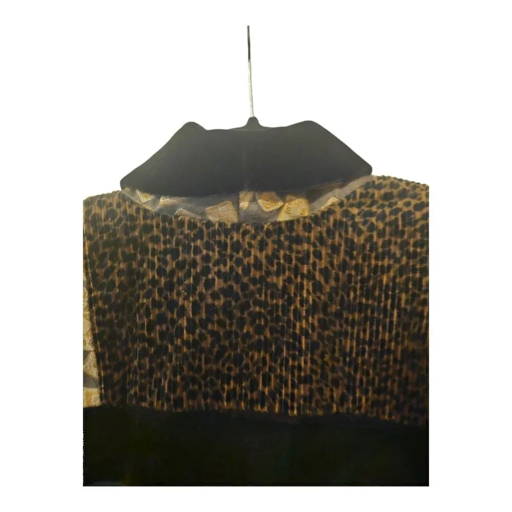 CONCINNO Mixed Print Velvet Blazer - Size Large‎ - Picture 4 of 10
